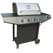 4 Main Burner Powder Coated Gas Grill BBQ